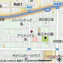 まだん東大阪店周辺の地図