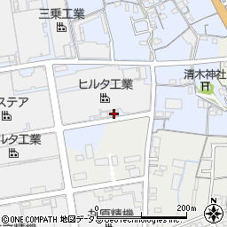 岡山県総社市井尻野48周辺の地図