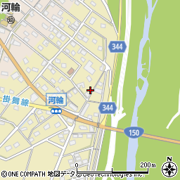 静岡県浜松市中央区河輪町78周辺の地図