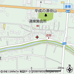 静岡県袋井市湊3250周辺の地図