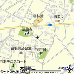 静岡県浜松市中央区白羽町888周辺の地図