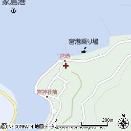 兵庫県姫路市家島町宮924周辺の地図
