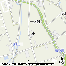 愛知県豊橋市高塚町一ノ沢周辺の地図