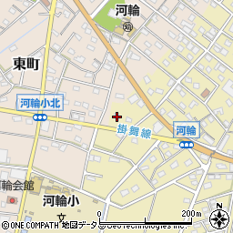 静岡県浜松市中央区河輪町159周辺の地図