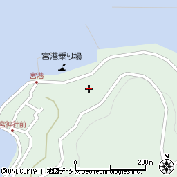 兵庫県姫路市家島町宮126周辺の地図