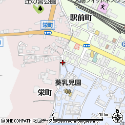 島根県益田市赤城町7-12周辺の地図