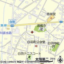 静岡県浜松市中央区白羽町1273周辺の地図