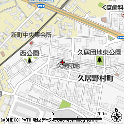 三重県津市久居野村町372-22周辺の地図
