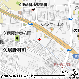 三重県津市久居野村町509周辺の地図
