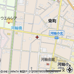 静岡県浜松市中央区東町551周辺の地図