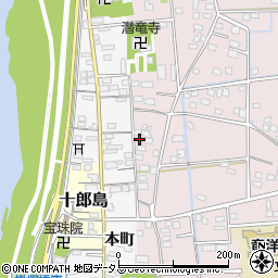静岡県磐田市川袋1764-3周辺の地図