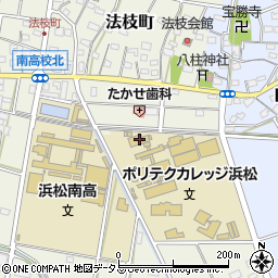 静岡県浜松市中央区法枝町697周辺の地図