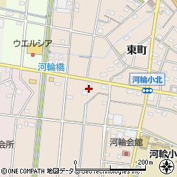 静岡県浜松市中央区東町553周辺の地図