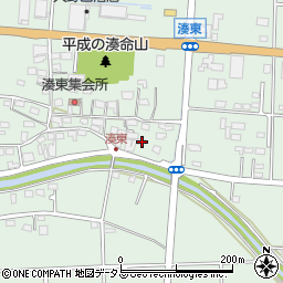 静岡県袋井市湊1268周辺の地図