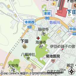 静岡県下田市一丁目14-29周辺の地図