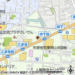 岡山県岡山市中区神下161周辺の地図