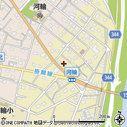 静岡県浜松市中央区河輪町140周辺の地図