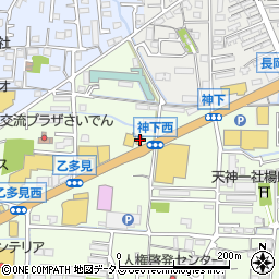 岡山県岡山市中区神下162周辺の地図