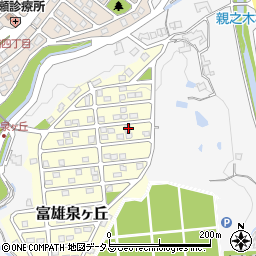 奈良県奈良市富雄泉ヶ丘8-22周辺の地図
