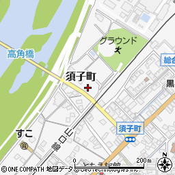 島根県益田市須子町7-6周辺の地図