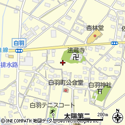静岡県浜松市中央区白羽町1274周辺の地図
