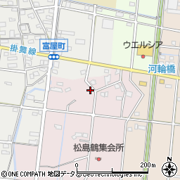 静岡県浜松市中央区松島町75周辺の地図