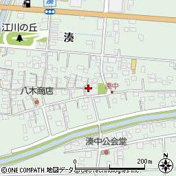 静岡県袋井市湊565-1周辺の地図