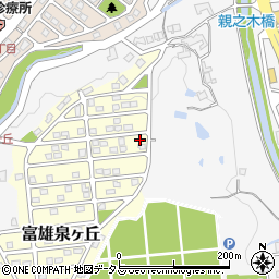 奈良県奈良市富雄泉ヶ丘8-1周辺の地図