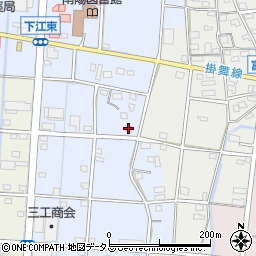 静岡県浜松市中央区下江町683周辺の地図