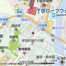 静岡県下田市一丁目3-14周辺の地図