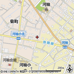 静岡県浜松市中央区東町279周辺の地図