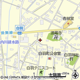 静岡県浜松市中央区白羽町1271周辺の地図