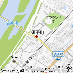 島根県益田市須子町7周辺の地図
