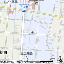 静岡県浜松市中央区下江町634周辺の地図