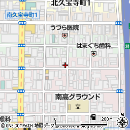 大阪府大阪市中央区南船場1丁目14-4周辺の地図