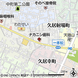 ナカニシ歯科医院周辺の地図