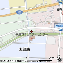 静岡県袋井市湊1651周辺の地図