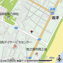 静岡県牧之原市波津1322-9周辺の地図