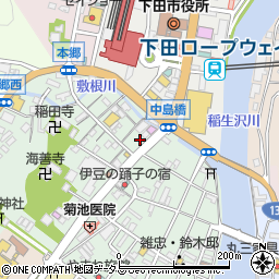 マルコー 下田店周辺の地図
