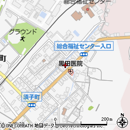 島根県益田市須子町2-11周辺の地図