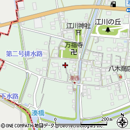 静岡県袋井市湊31周辺の地図