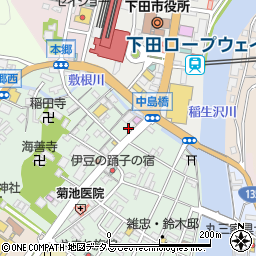 静岡県下田市一丁目3-9周辺の地図
