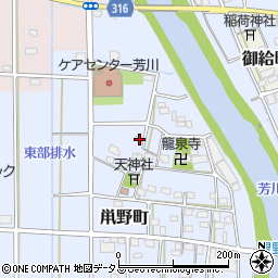 静岡県浜松市中央区鼡野町68周辺の地図