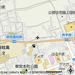 岡山県総社市総社1141周辺の地図