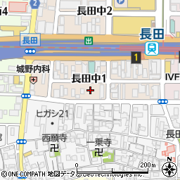リッチモンドホテル東大阪平面駐車場周辺の地図