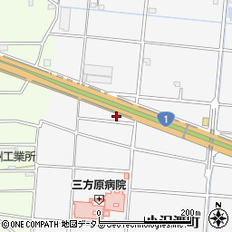 静岡県浜松市中央区小沢渡町2001周辺の地図