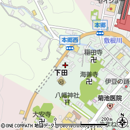 静岡県下田市一丁目16-3周辺の地図