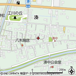 静岡県袋井市湊548周辺の地図