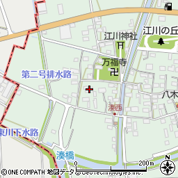 静岡県袋井市湊29周辺の地図