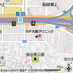 アットパークＩＶＦ大阪クリニック駐車場周辺の地図